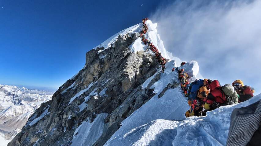 Nepal weerspreekt dat drukte aanleiding is voor doden op Mount Everest