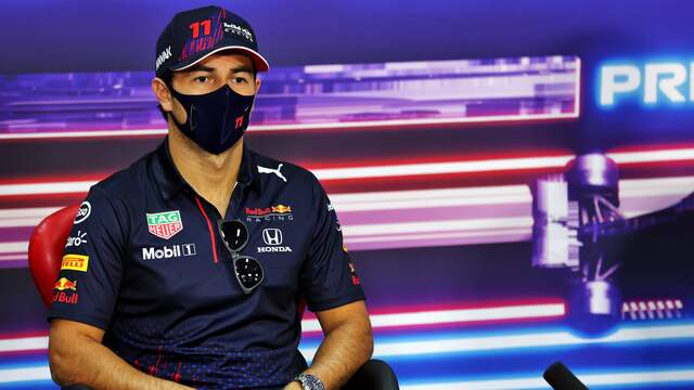 Sergio Pérez voelt zich goed in de RB16B.