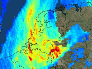 Eerste beelden van Nederlands ruimte-instrument tonen luchtvervuiling