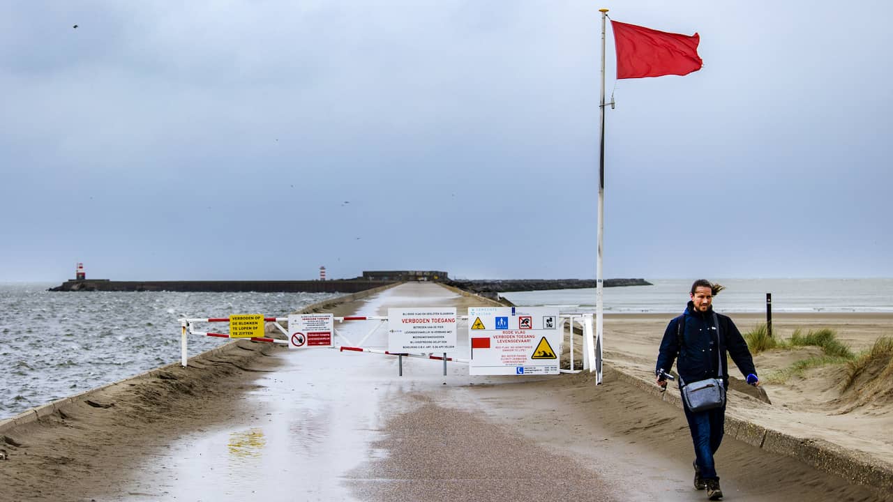 Code Geel In Noordelijke Kustgebieden Vanwege Zware Windstoten ...