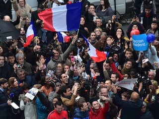 Franse volk kiest voor progressie en Europa volgens Rutte