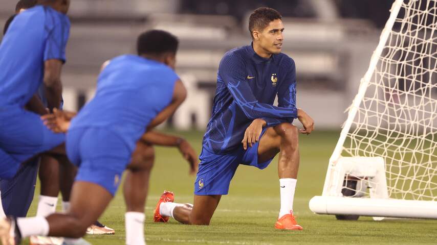Varane, Coman en Konaté trainen met Frankrijk en lijken op tijd fit voor finale