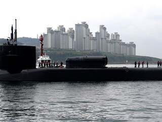 marine VS, onderzeeër, Zuid-Korea