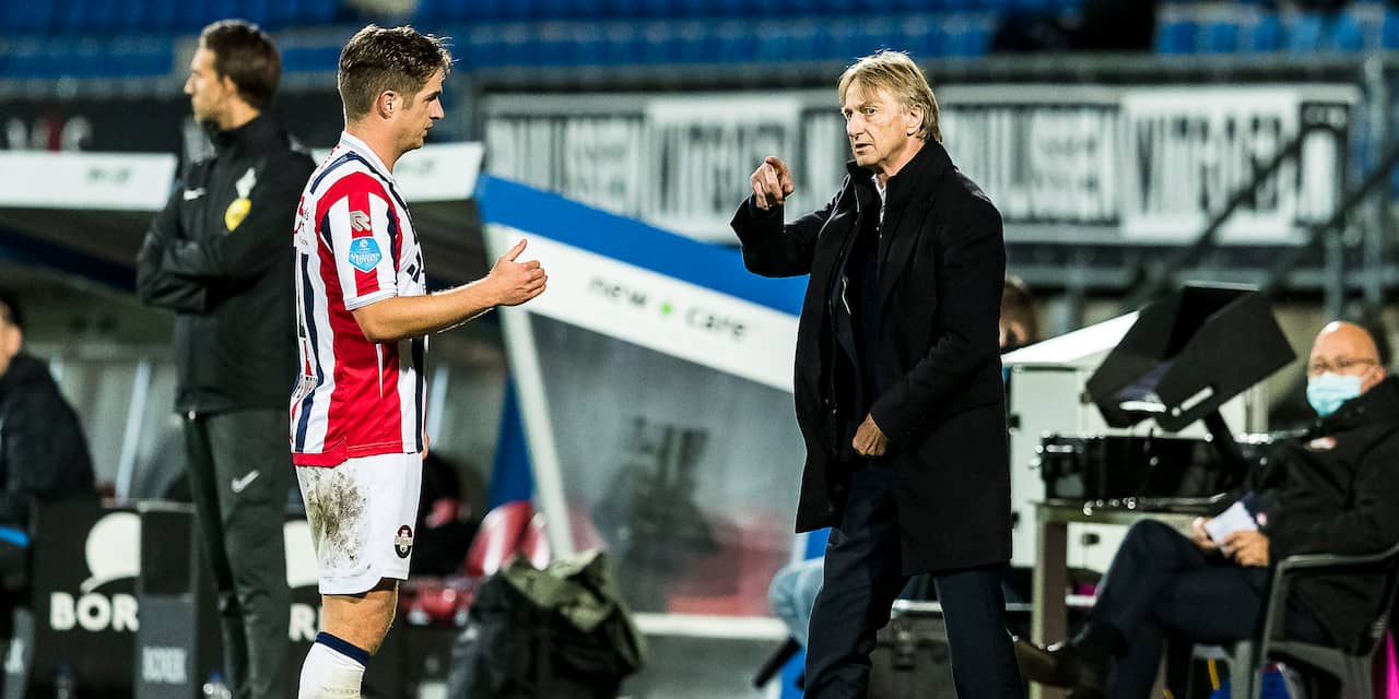 Willem II-aanvoerder Peters vindt ontslag trainer Koster 'heel pijnlijk'