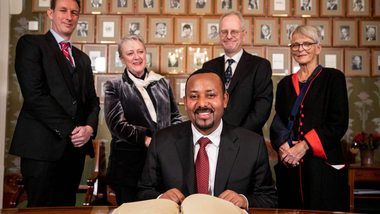 Live: Nobelprijs voor de Vrede uitgereikt aan Ethiopische premier