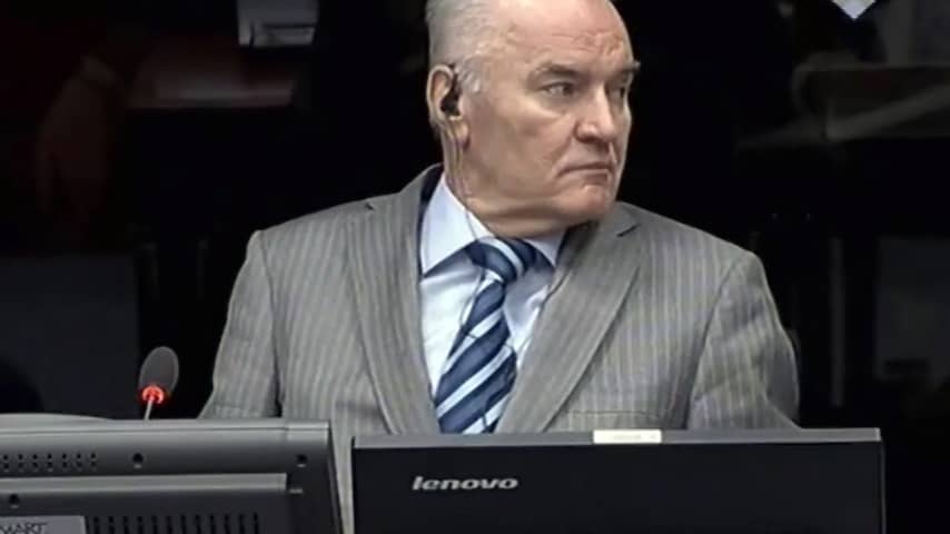 Onderzoek naar telefoontje van oorlogsmisdadiger Mladic naar Servische tv