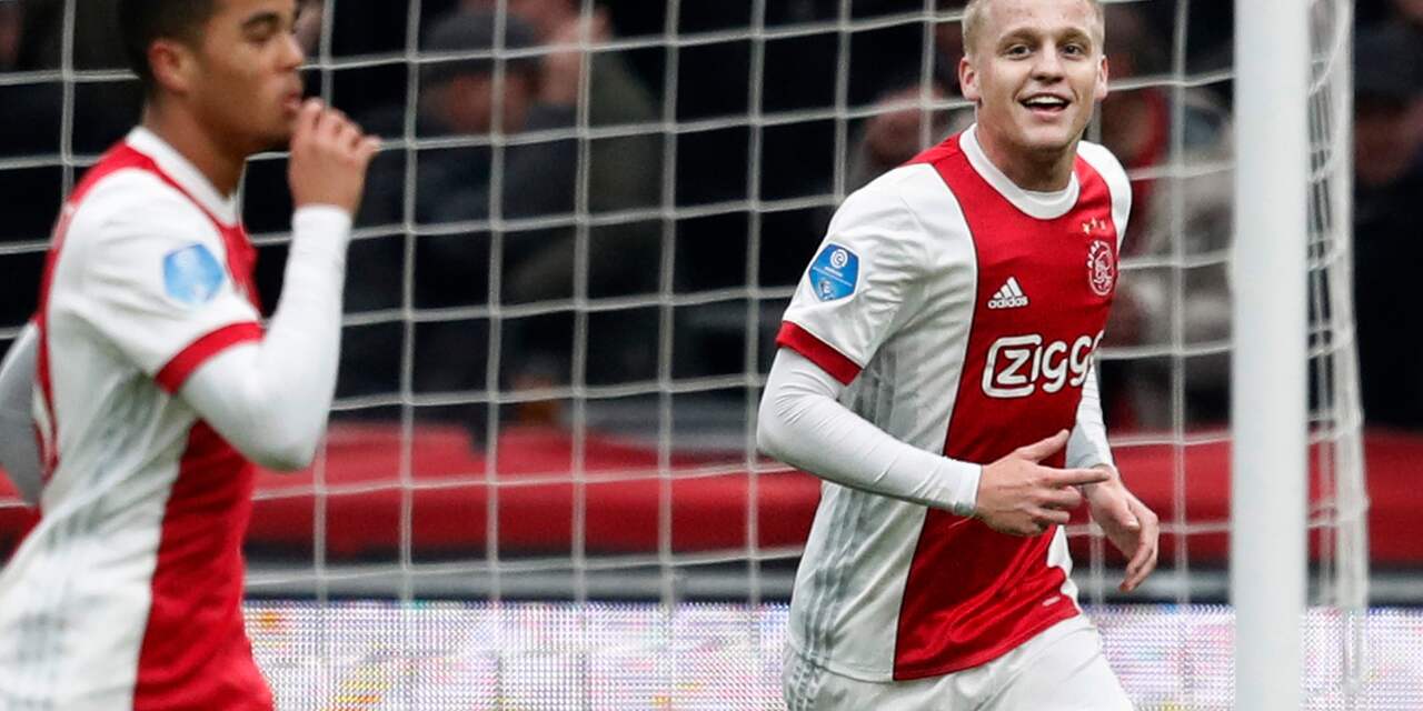 Van de Beek verlengt Ajax-contract met twee jaar tot medio 2022