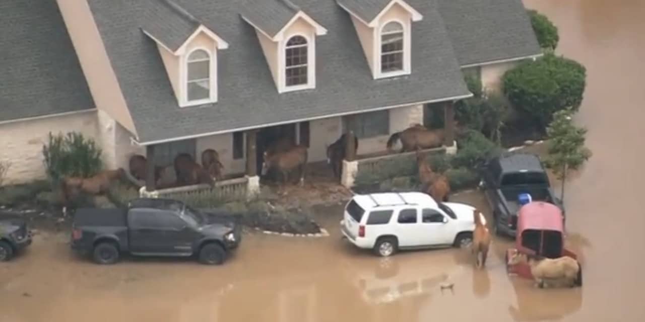 Doden door overstromingen in West Virginia