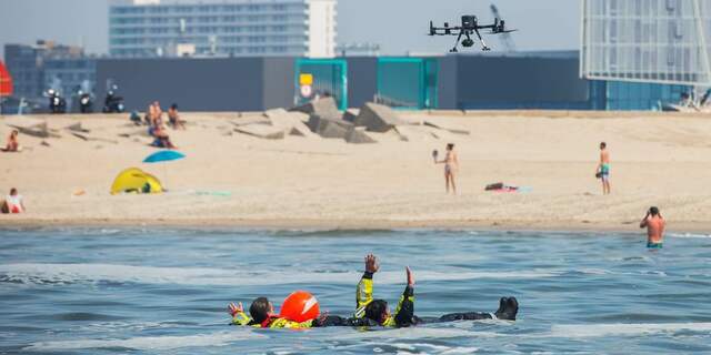 Met deze slimme drone kunnen drenkelingen worden gered