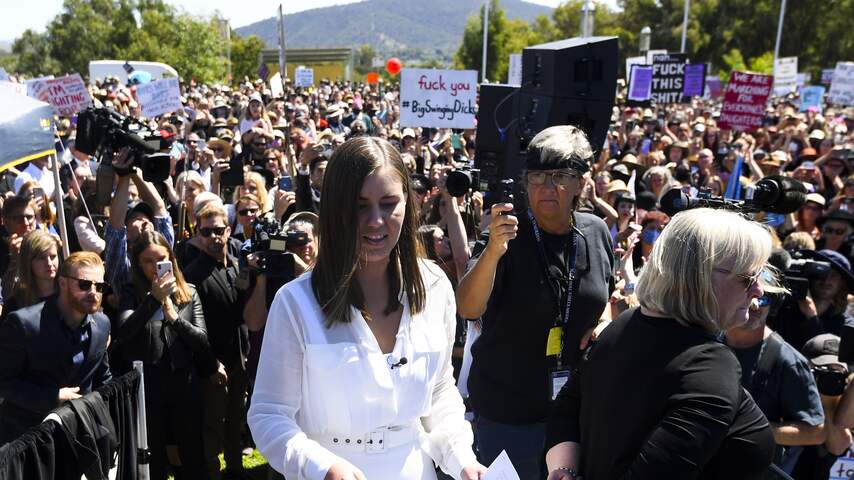 Massale demonstraties tegen geweld jegens vrouwen in Australië