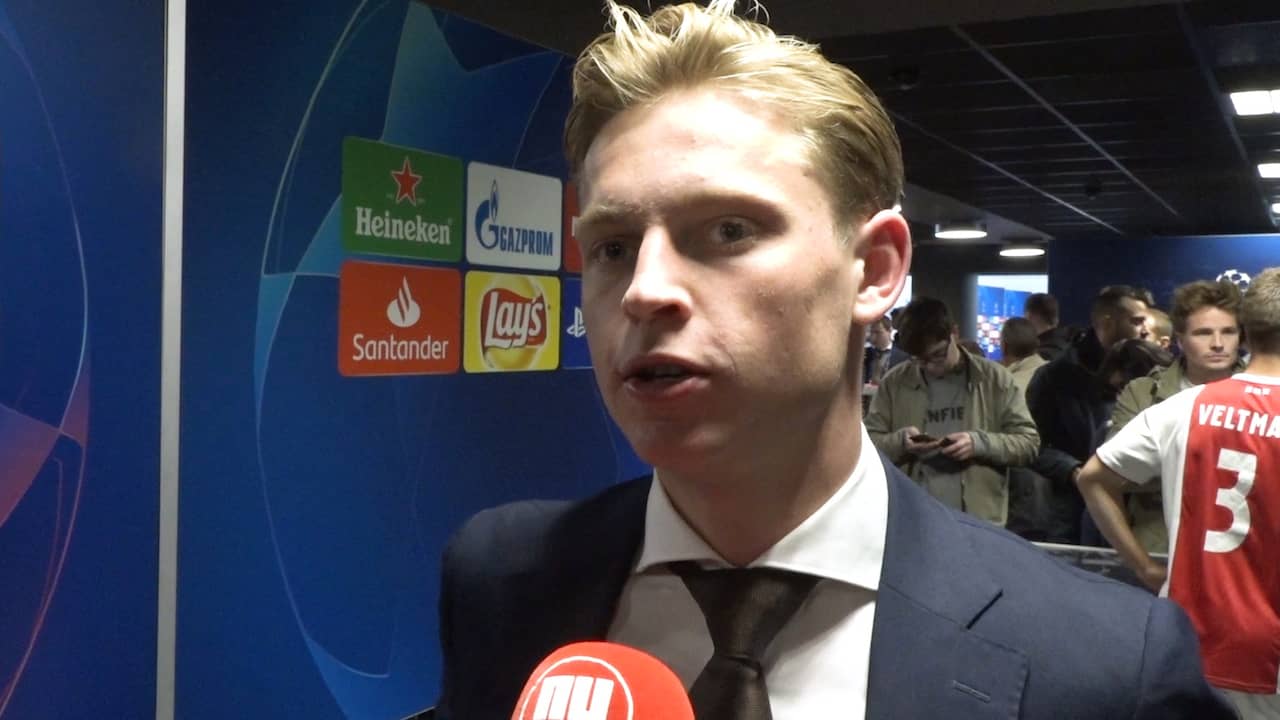 Beeld uit video: Frenkie de Jong: 'We gaan in Turijn met veel lef en durf spelen'