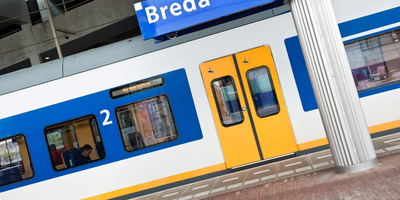 Geen treinen tussen Breda en Tilburg door werkzaamheden
