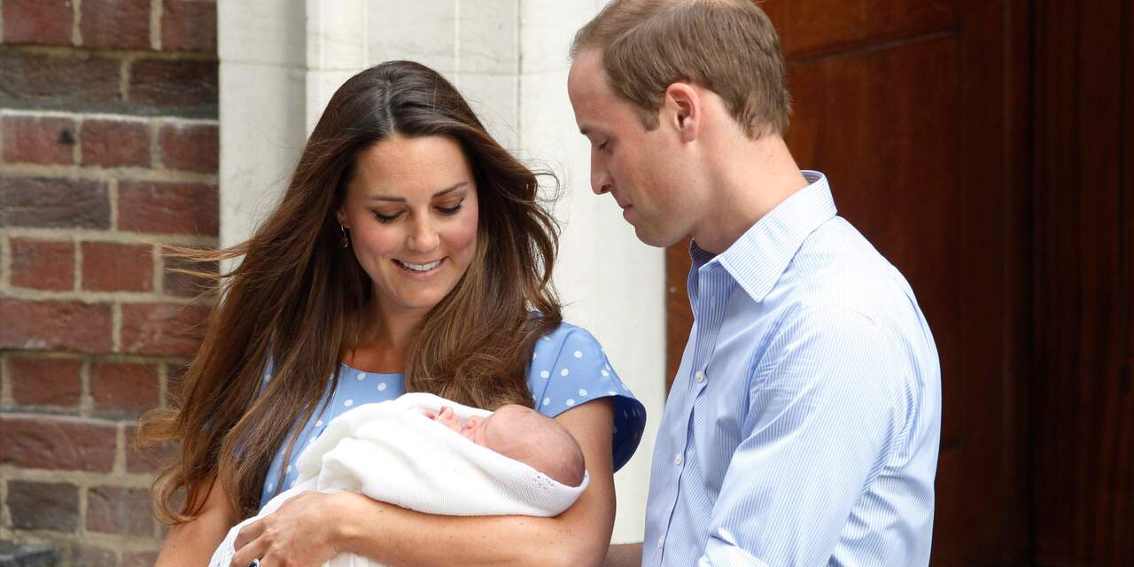 Kate Middleton deelt foto's van pasgeboren zoon Louis