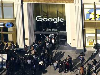 Google-medewerkers lopen wereldwijd uit protest kantoor uit 