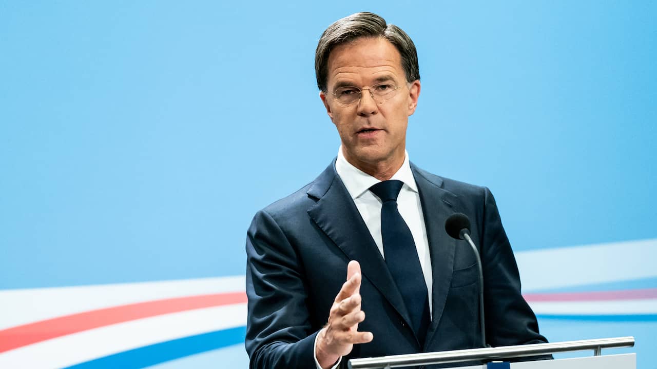 Beeld uit video: Live: Rutte staat pers te woord na wekelijkse ministerraad