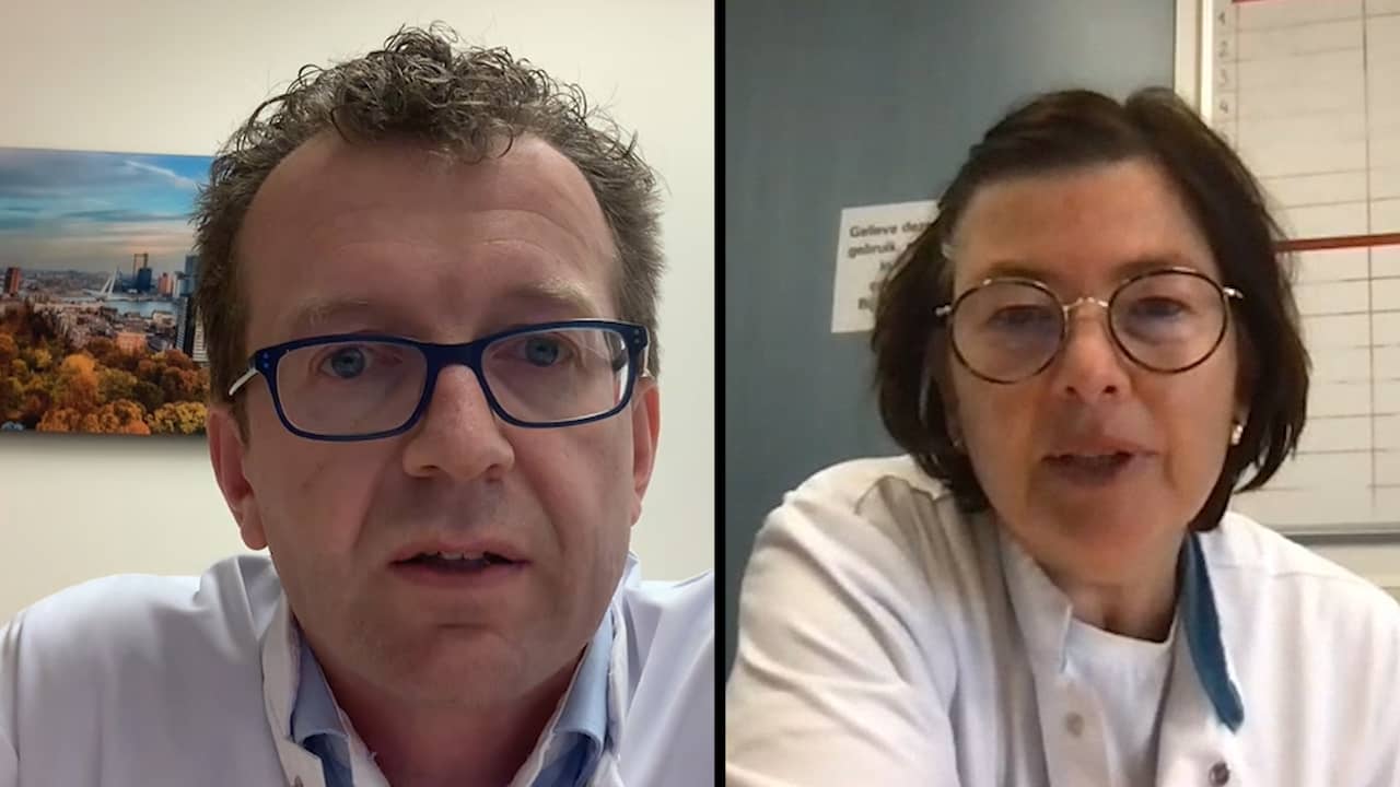 Beeld uit video: Zorgpersoneel over situatie in ziekenhuizen: 'Het is nijpend'