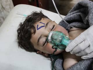 Rusland en Syrië zeggen dat chemische wapens Idlib van rebellen waren