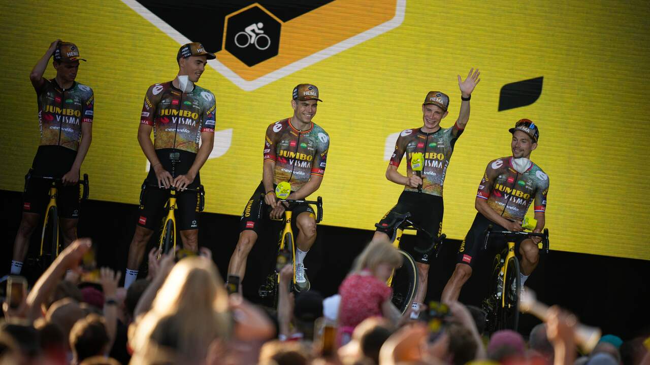 Jumbo-Visma heeft met Primoz Roglic en Jonas Vingegaard twee kanshebbers op de eindzege.