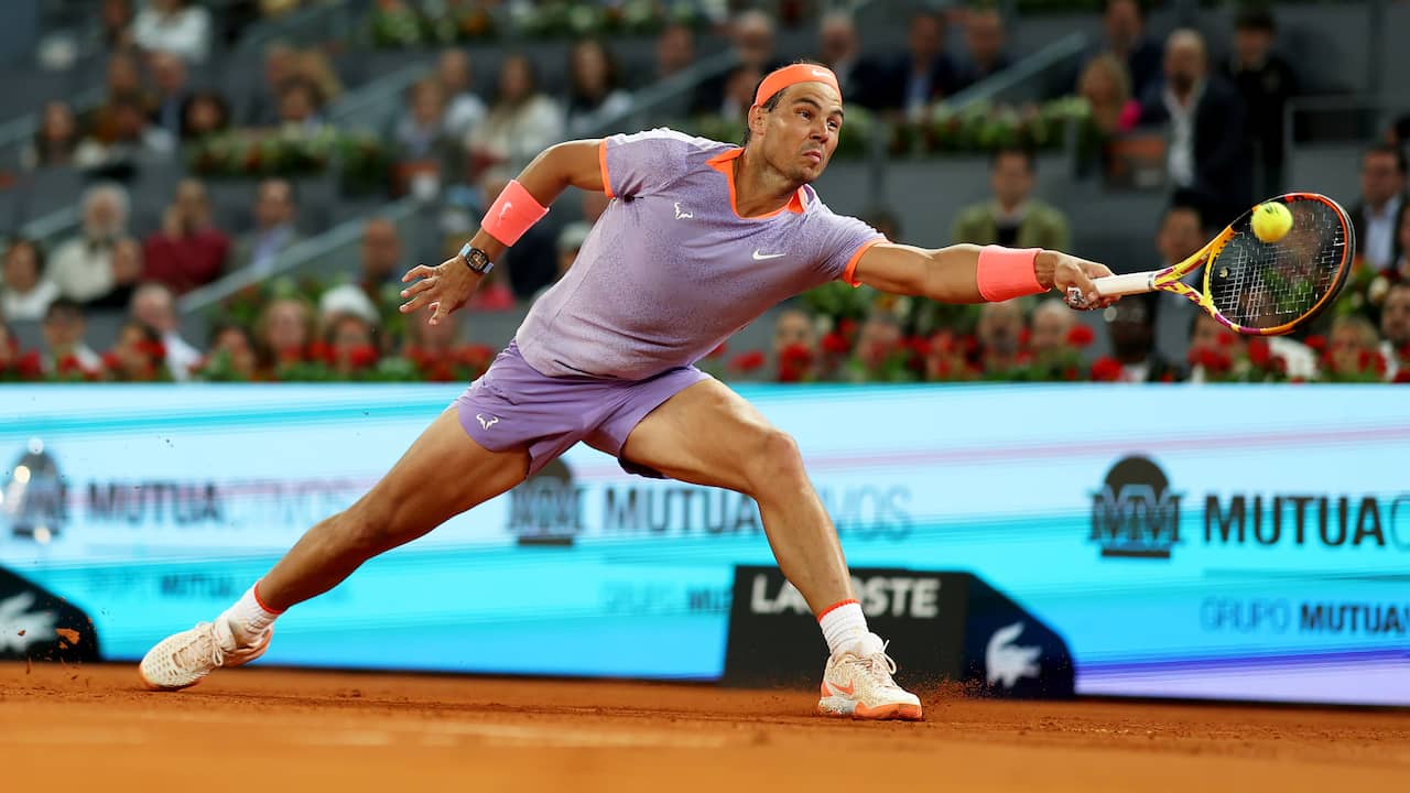 Beeld uit video: Samenvatting: Nadal maakt indruk met zege op De Minaur in Madrid