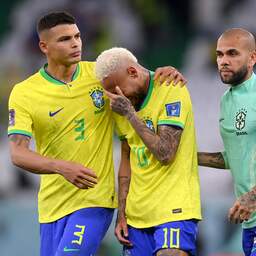 Favoriet Brazilië strandt verrassend in kwartfinales WK na penalty's tegen Kroatië