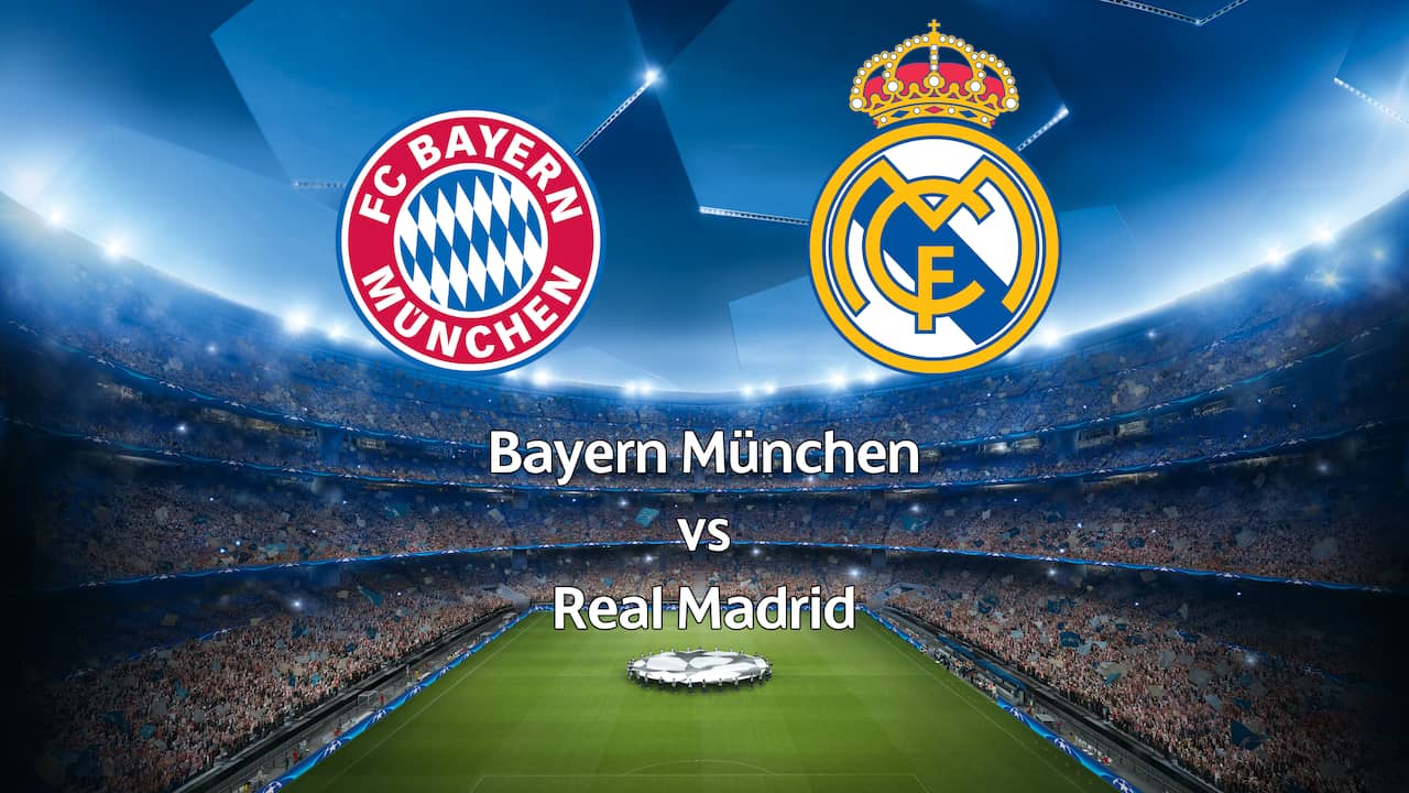 Beeld uit video: Live Champions League: Bayern München-Real Madrid
