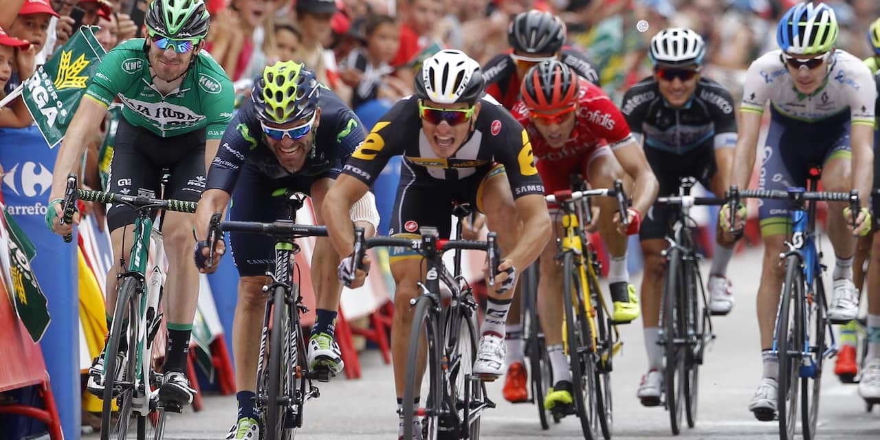 Dumoulin behoudt leiding in Vuelta, Degenkolb geklopt in sprint