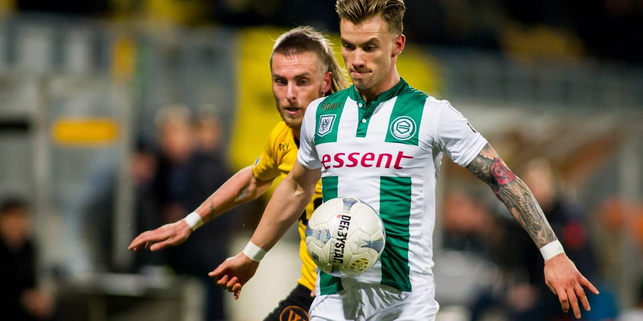FC Groningen en Roda JC spelen doelpuntloos gelijk in Kerkrade