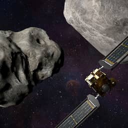Botsing ruimtesonde en asteroïde is een voltreffer: ‘Nieuw tijdperk voor de mensheid’