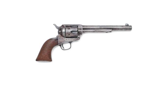 Het geveilde wapen waarmee Billy the Kid in 1881 werd doodgeschoten.