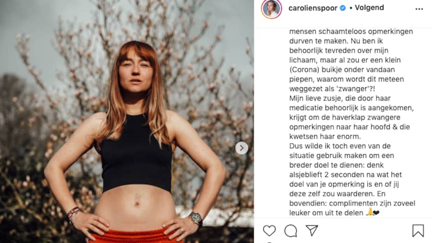 Carolien Spoor vraagt mensen om na te denken voordat ze online opmerkingen plaatsen.
