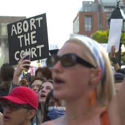 Video | Amerikanen in grote steden protesteren massaal tegen abortusverbod