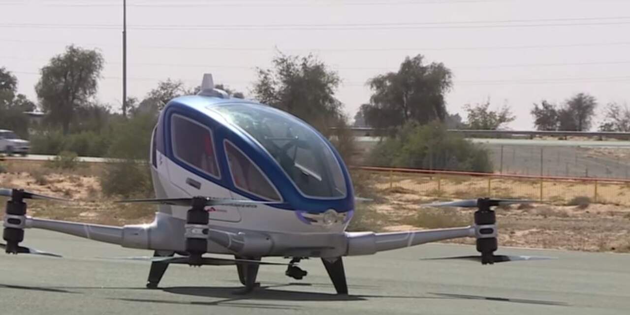 Dubai gaat drones inzetten voor passagiersvervoer