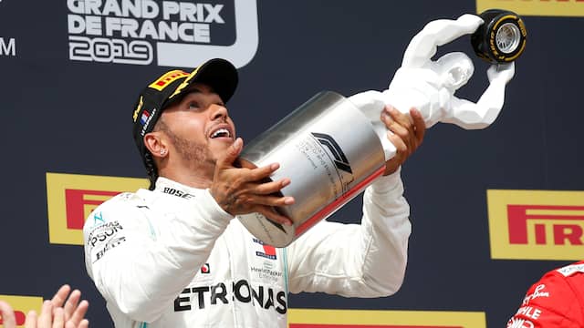 Uitslag GP Frankrijk en WK-standen in de Formule 1