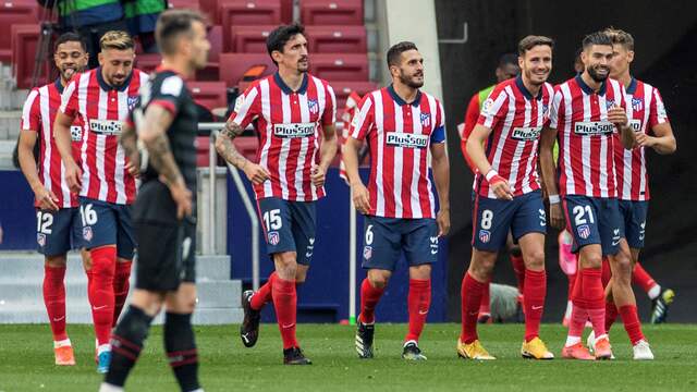 Atlético Madrid had weinig problemen met Eibar.