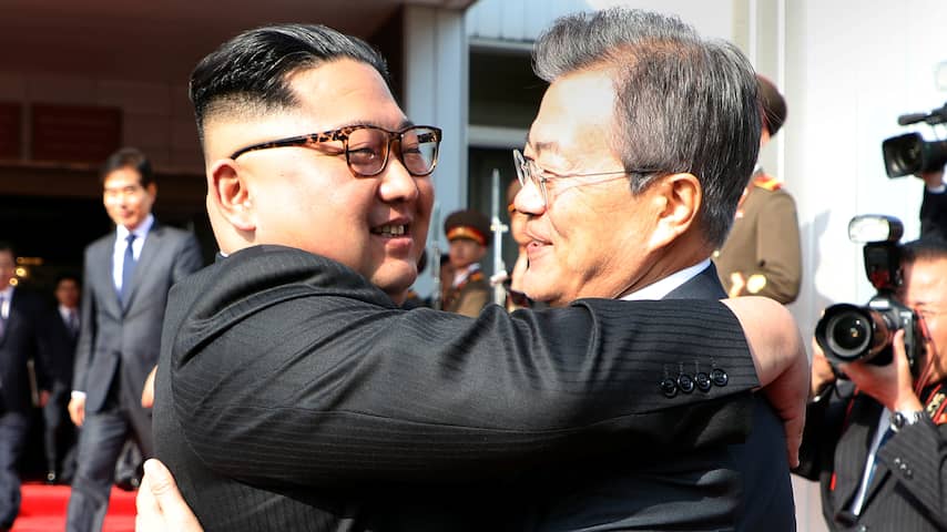Leiders Noord- en Zuid-Korea bespreken toekomstige top met VS