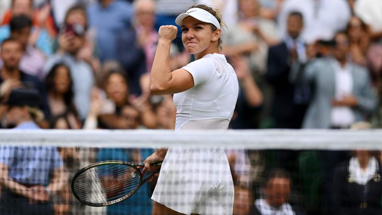 Simona Halep is dicht bij haar zesde finale op een Grand Slam-toernooi.