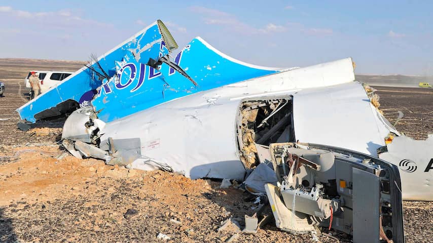 'Bom in bagageruim oorzaak neerstorten Russisch toestel in Sinaï'