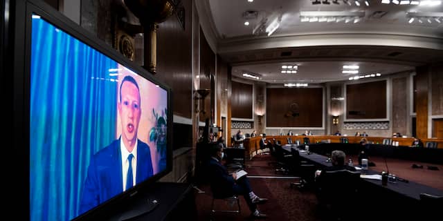 mark zuckerberg facebook verhoor senaat