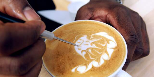 Koffie, Latte art