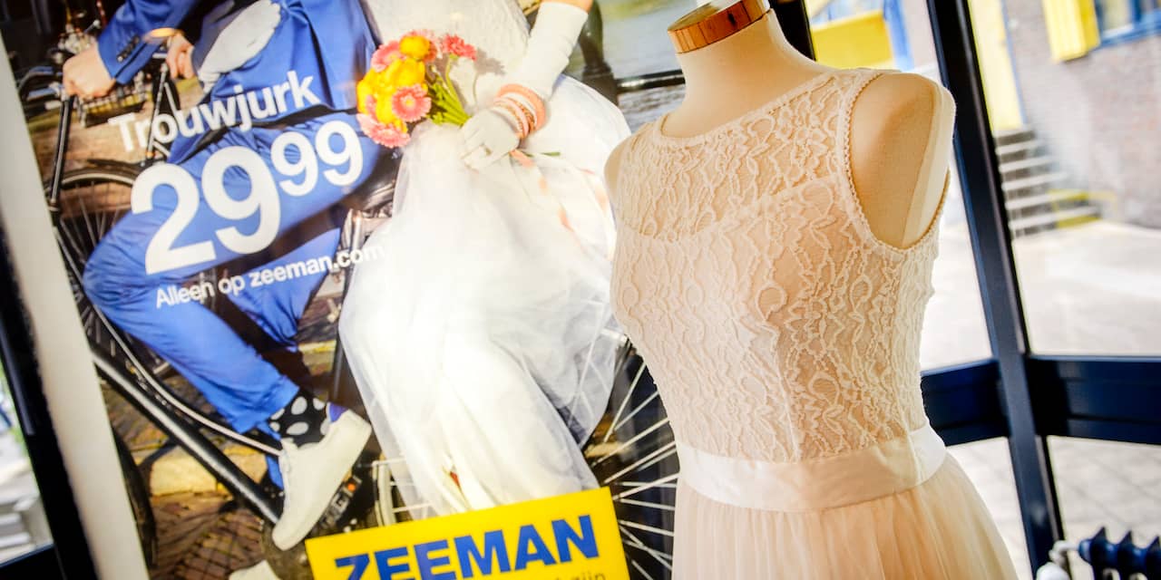 Goedkope trouwjurk Zeeman zeer populair