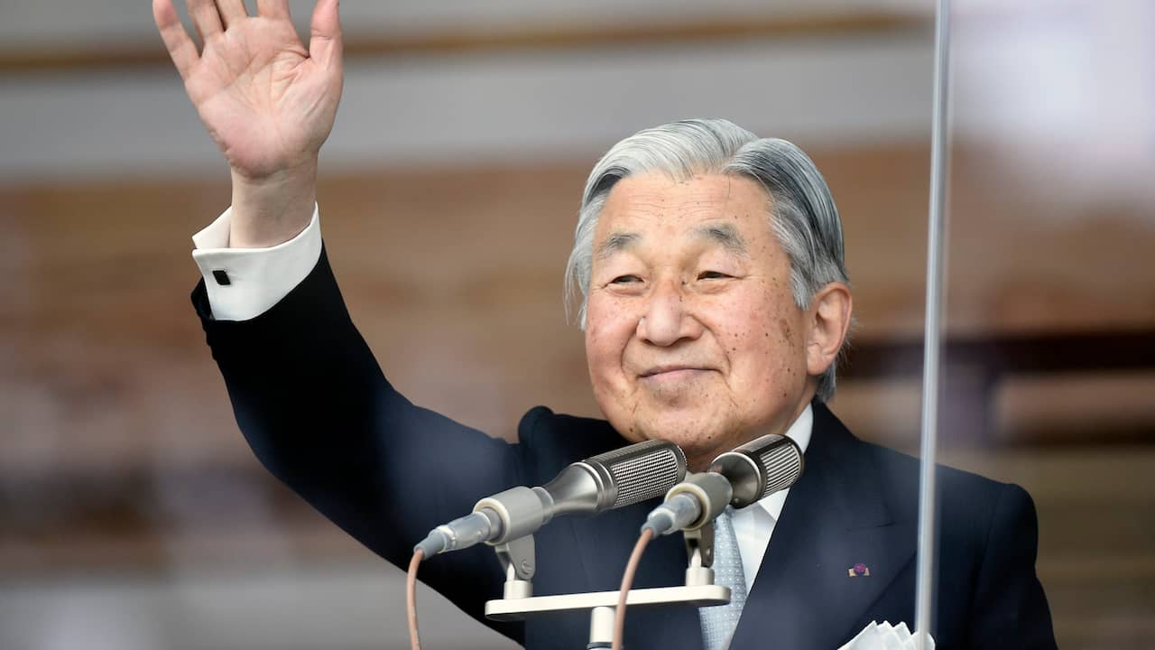 Beeld uit video: Keizer treedt af: Japan wil minder rampspoed in nieuw tijdperk