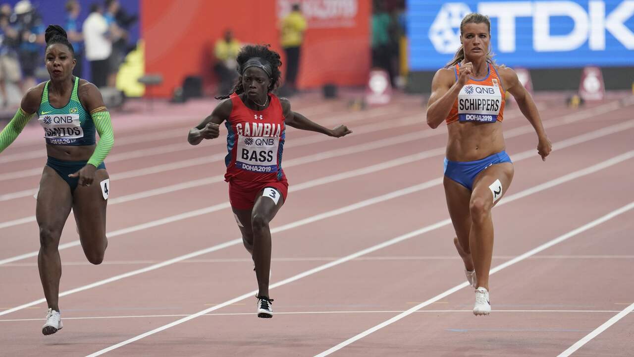 Tijdens de WK atletiek in Doha van 2019 moest Dafne Schippers zich terugtrekken op de 200 meter wegens een rugblessure.