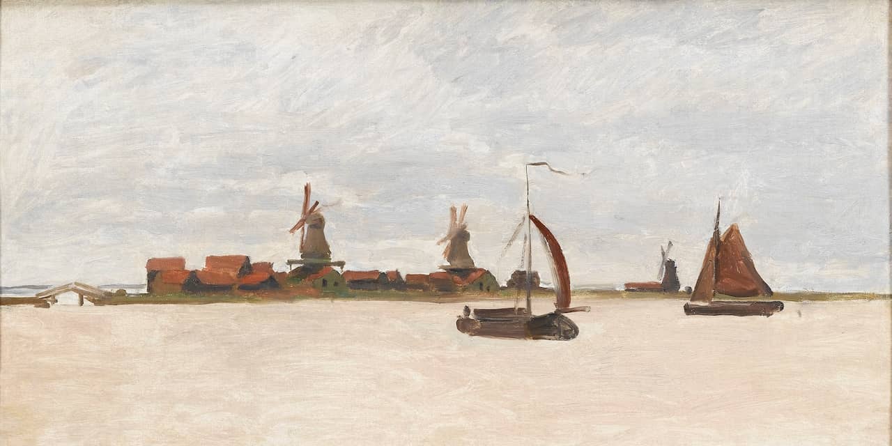 Schilderij Monet duurste aankoop ooit voor Zaans Museum