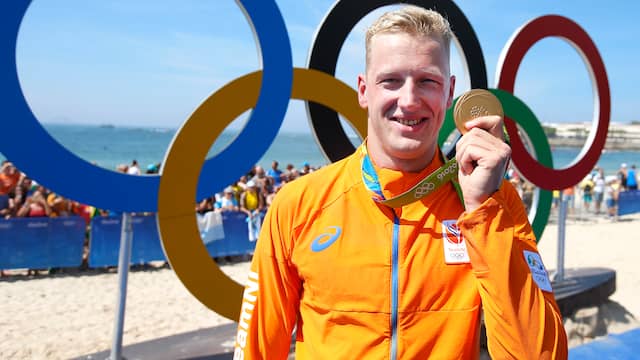 Ferry Weertman werd olympisch kampioen in Rio de Janeiro.