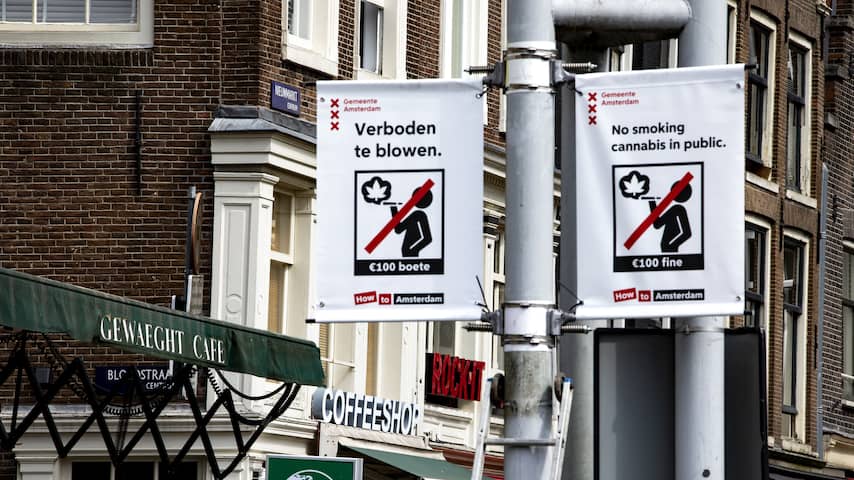 Amsterdammers over het blowverbod: 'Blowen is basis van Amsterdamse vrijheid'
