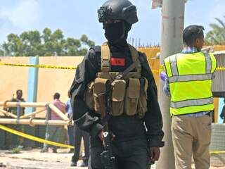 Politie na aanslag in Somalië