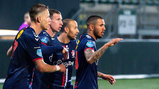 FC Emmen heeft nog alle kans om zich te handhaven in de Eredivisie.