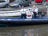 Boot omgeslagen op Keizersgracht