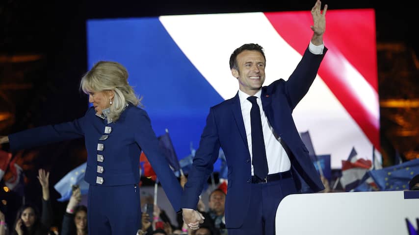 Macron verslaat Le Pen en krijgt zeldzame tweede termijn als Franse president