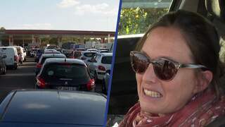 Fransen in de file door benzinetekort bij tankstations